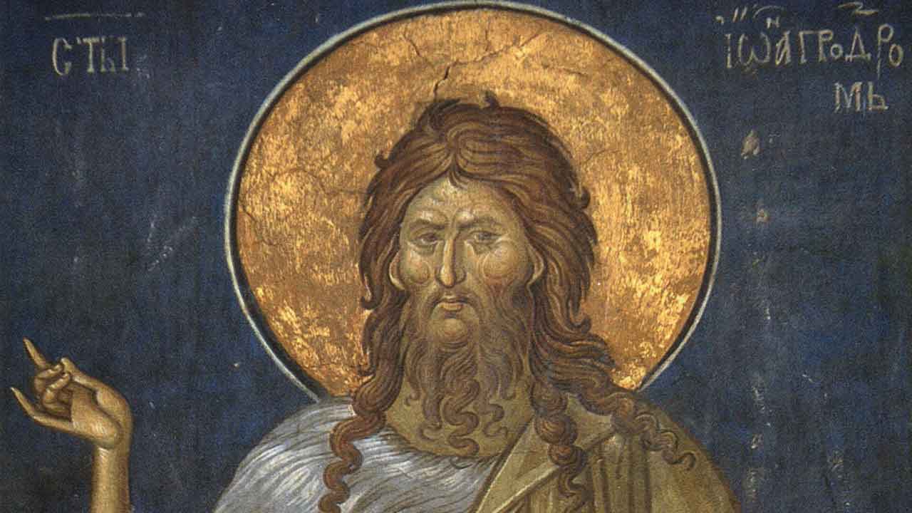 Άγιος Ιωάννης ο Πρόδρομος - Βαπτιστής - Θεολογία - Απαρχή - Χριστούγεννα