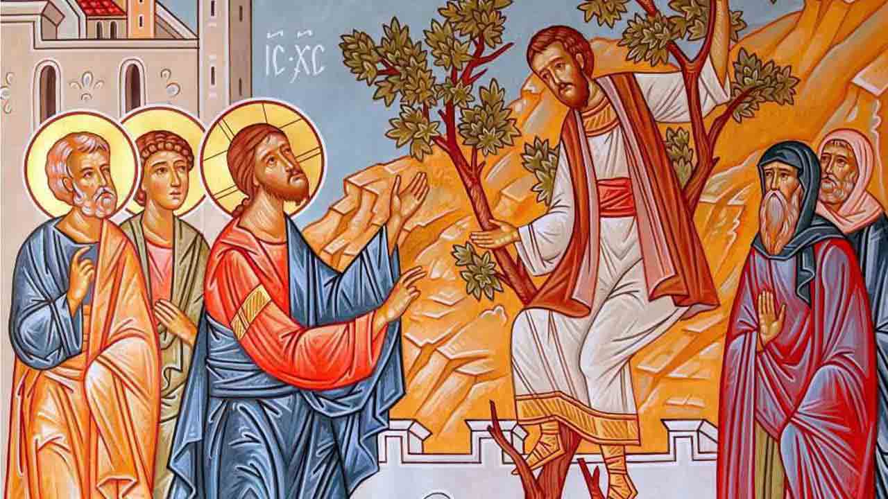 Κυριακή του Ζακχαίου - Ευαγγέλιο - Λατρευτική Ζωή - Απαρχή - Θεολογία