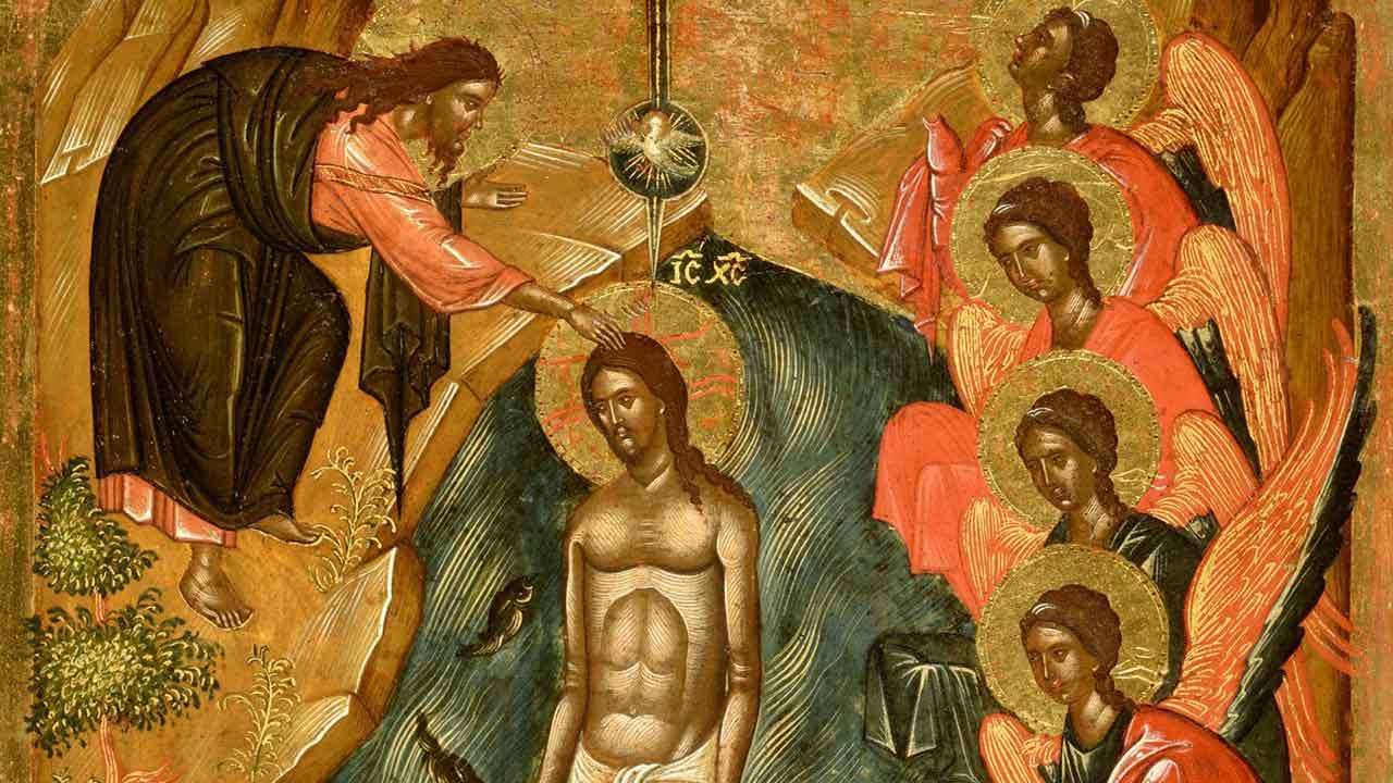 Την χείρα σου την αψαμένην - Δοξαστικό Θ' Ώρας Θεοφανείων - Λειτουργικά κείμενα - Απαρχή