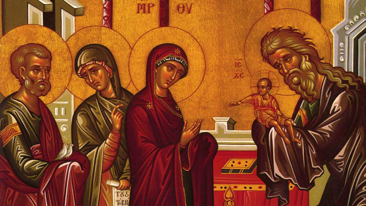 Καταβασίες Υπαπαντής - Απόδοση στη Νεοελληνική - Θεολογικός λόγος - Απαρχή