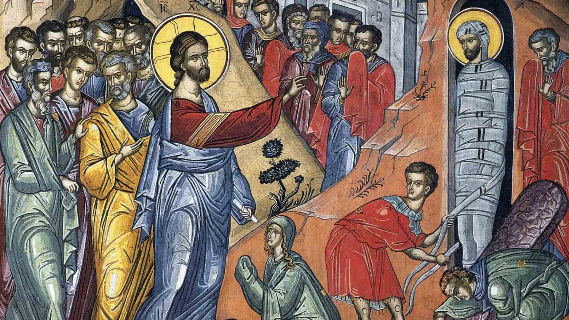 Η έγερση του Λαζάρου, το προοιμιο του Σταυρού - Κείμενα - Θεολογία - Απαρχή