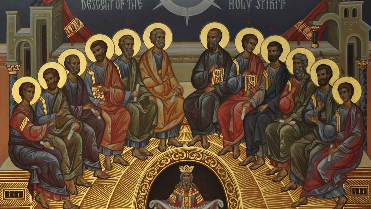 Read more about the article Δοξαστικό αποστίχων εσπερινού της Πεντηκοστής