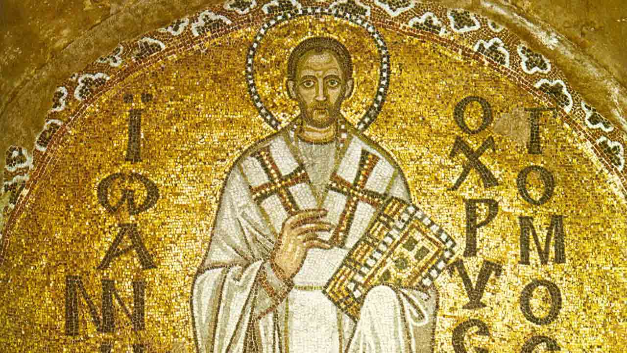 Λόγος στην Ανάληψη του Κυρίου - Αγίου Ιωάννη Χρυσοστόμου - Κείμενα - Θεολογία - Απαρχή