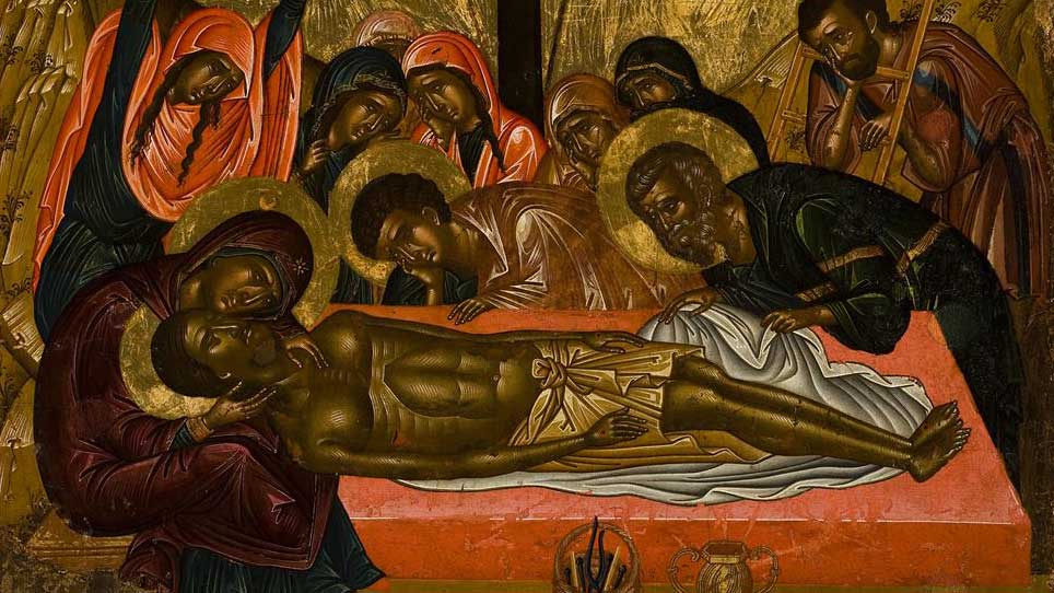 Λόγος εἰς τήν θεόσωμον ταφήν τοῦ Κυρίου - Κείμενα - Θεολογία - Απαρχή