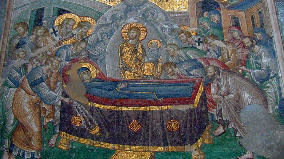 Ευαγγέλιο της Κοιμήσεως της Θεοτόκου - Ευαγγέλιο - Λατρευτική ζωή - Απαρχή