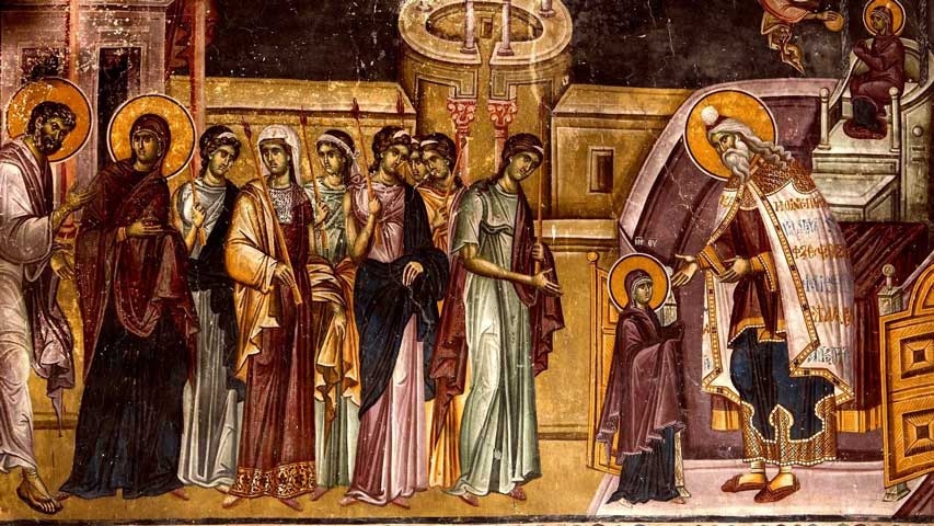 Read more about the article Λόγος στα Εισόδια της Υπεραγίας Θεοτόκου στο ναό