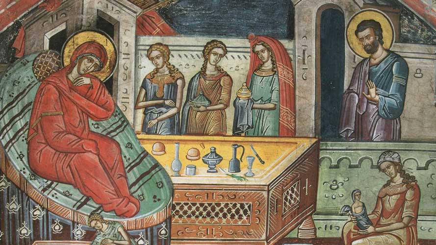 «Λόγος εις το Γενέθλιον της Υπεραγίας Θεοτόκου» - Αγίου Λουκά του Ιατρού - Πατερικός λόγος - Κείμενα - Απαρχή