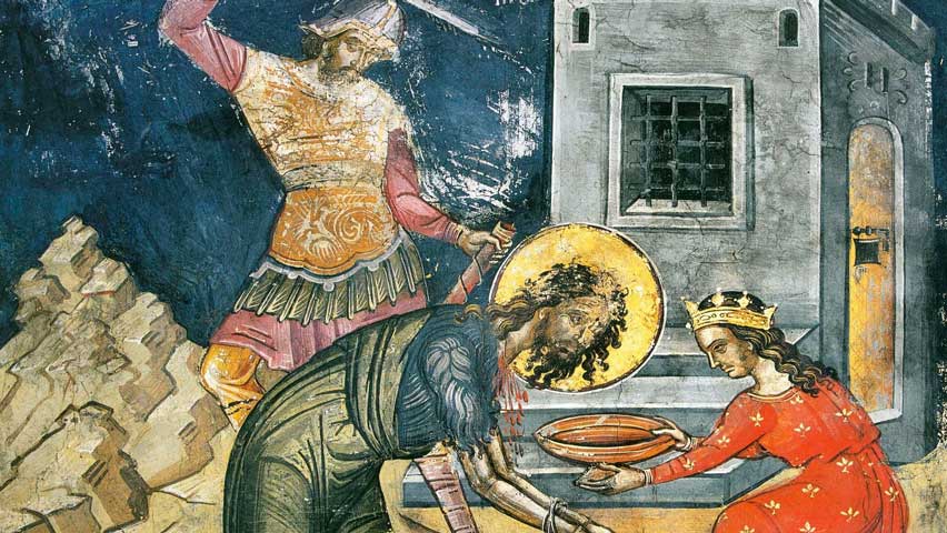 «Η αποτομή της κεφαλής του Τιμίου Προδρόμου» - Άρθρα - Κείμενα - Απαρχή