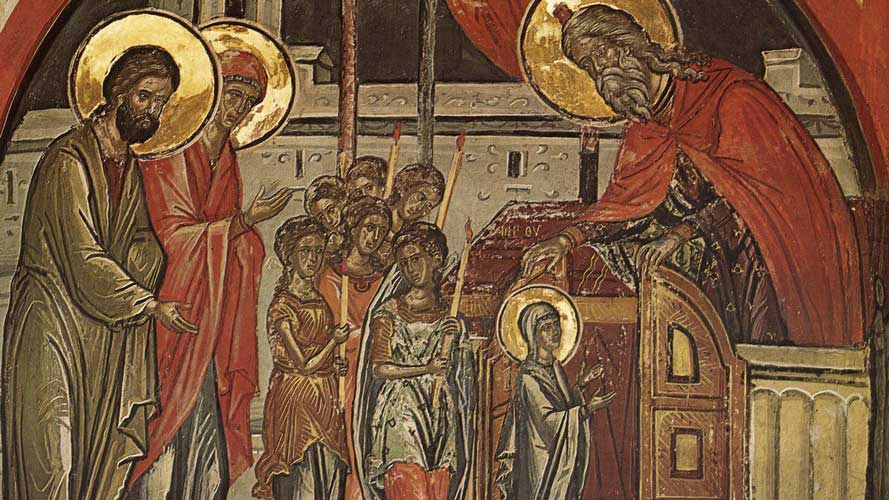 «Λόγος εις τα Εισόδια της Θεοτόκου» - Αγίου Γρηγορίου του Παλαμά